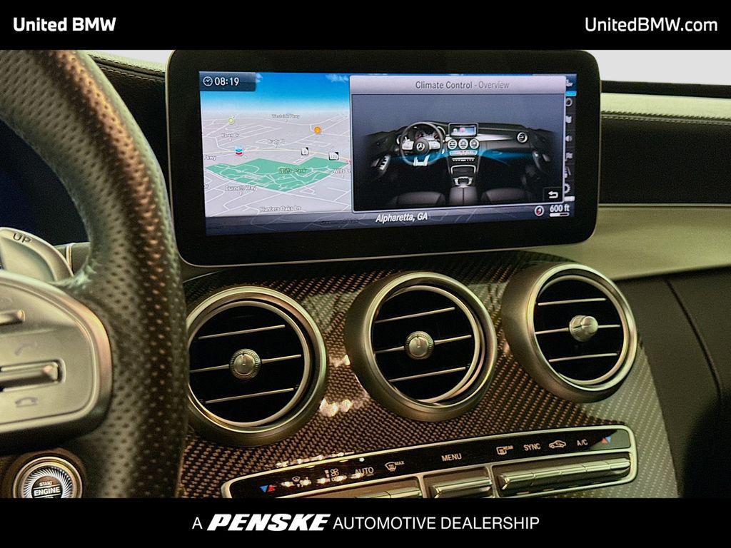 used 2019 Mercedes-Benz AMG C 63 car, priced at $42,995
