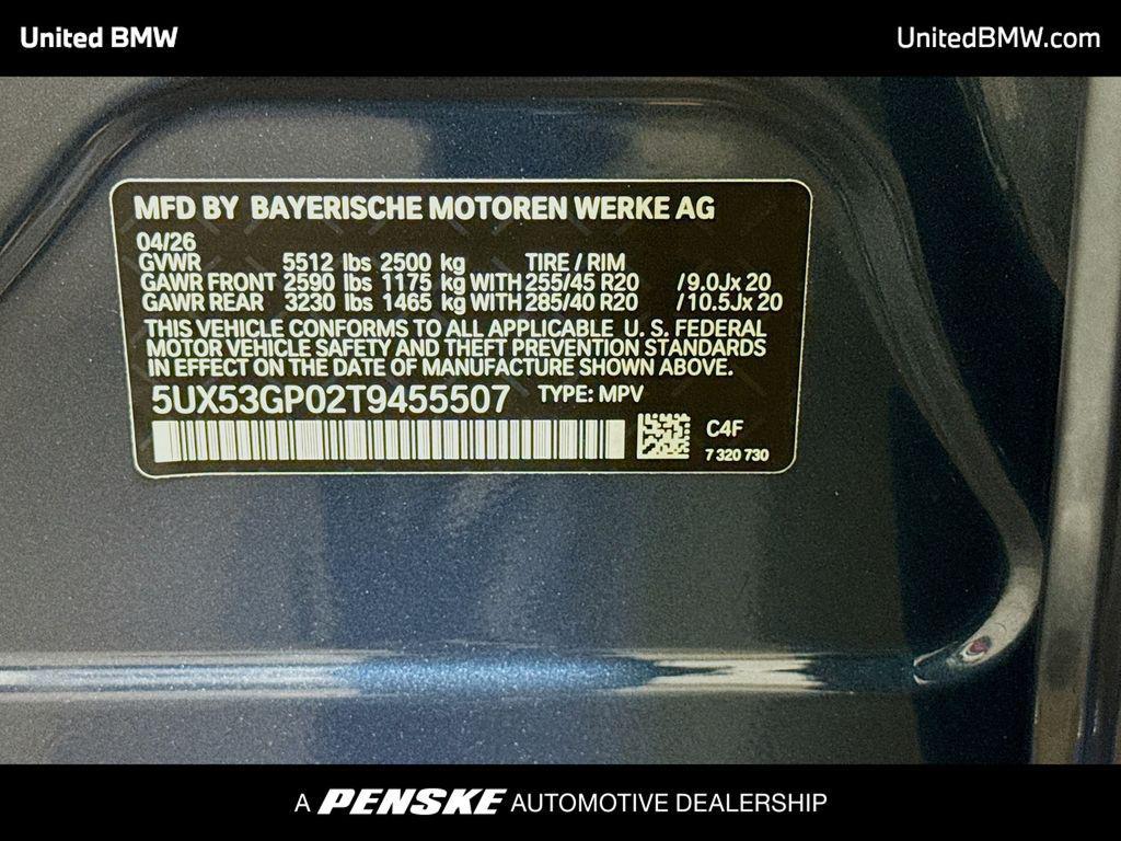 new 2026 BMW X3 car, priced at $62,328