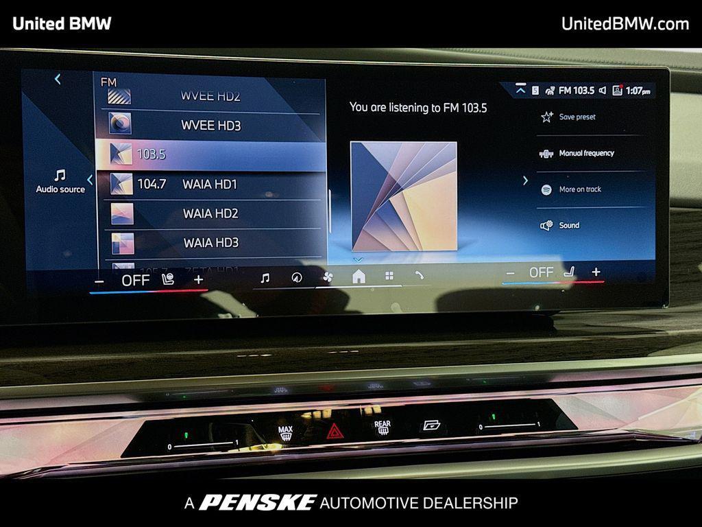 new 2026 BMW i7 car, priced at $117,980