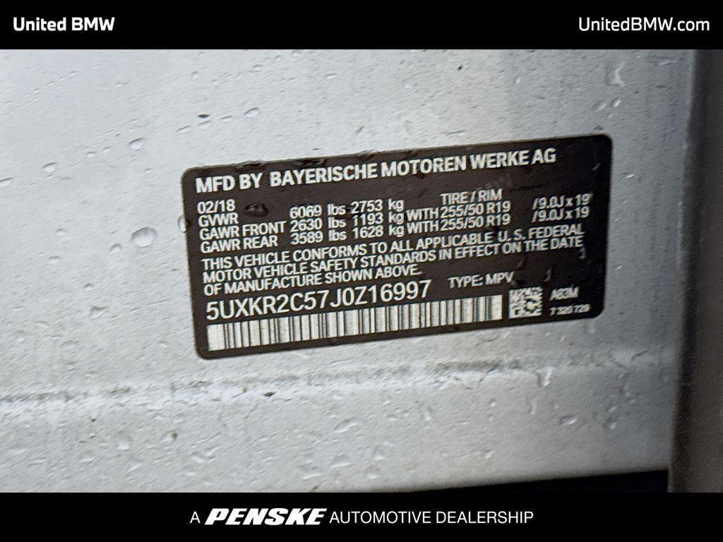 used 2018 BMW X5 car, priced at $15,995