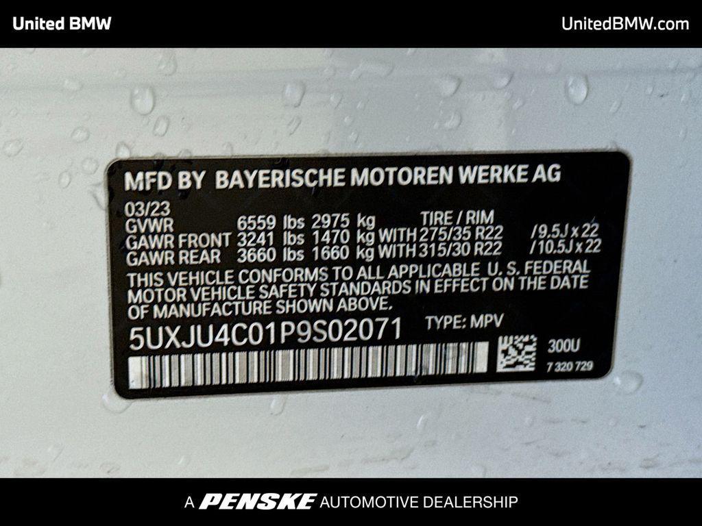 used 2023 BMW X5 car, priced at $58,960