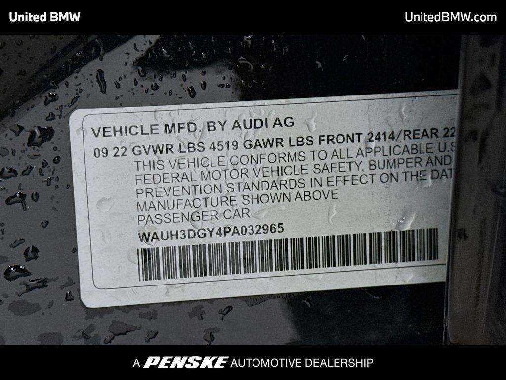 used 2023 Audi S3 car, priced at $34,460