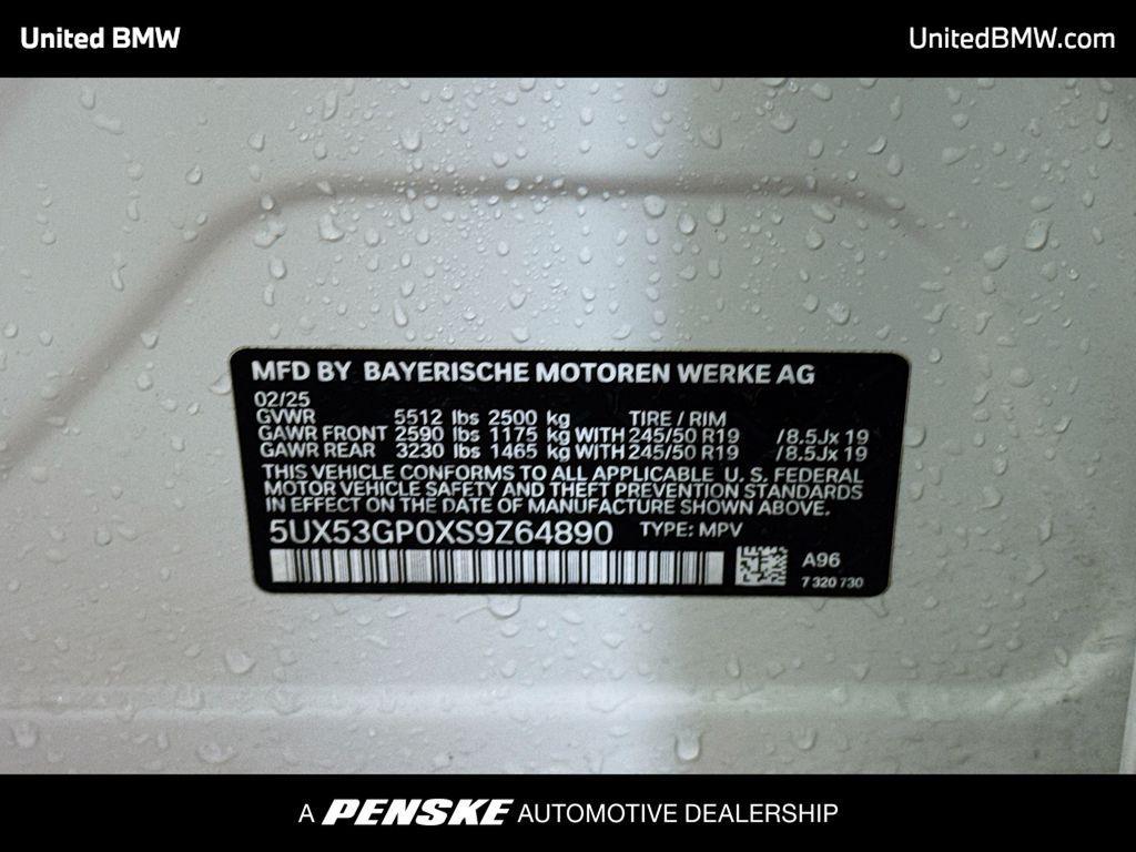 used 2025 BMW X3 car, priced at $45,893