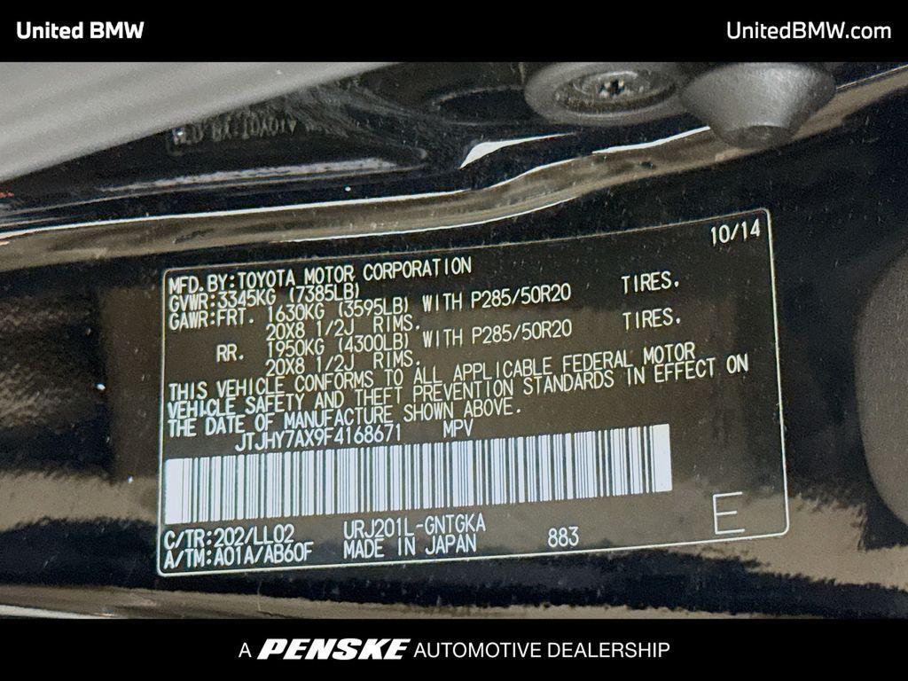 used 2015 Lexus LX 570 car, priced at $36,495