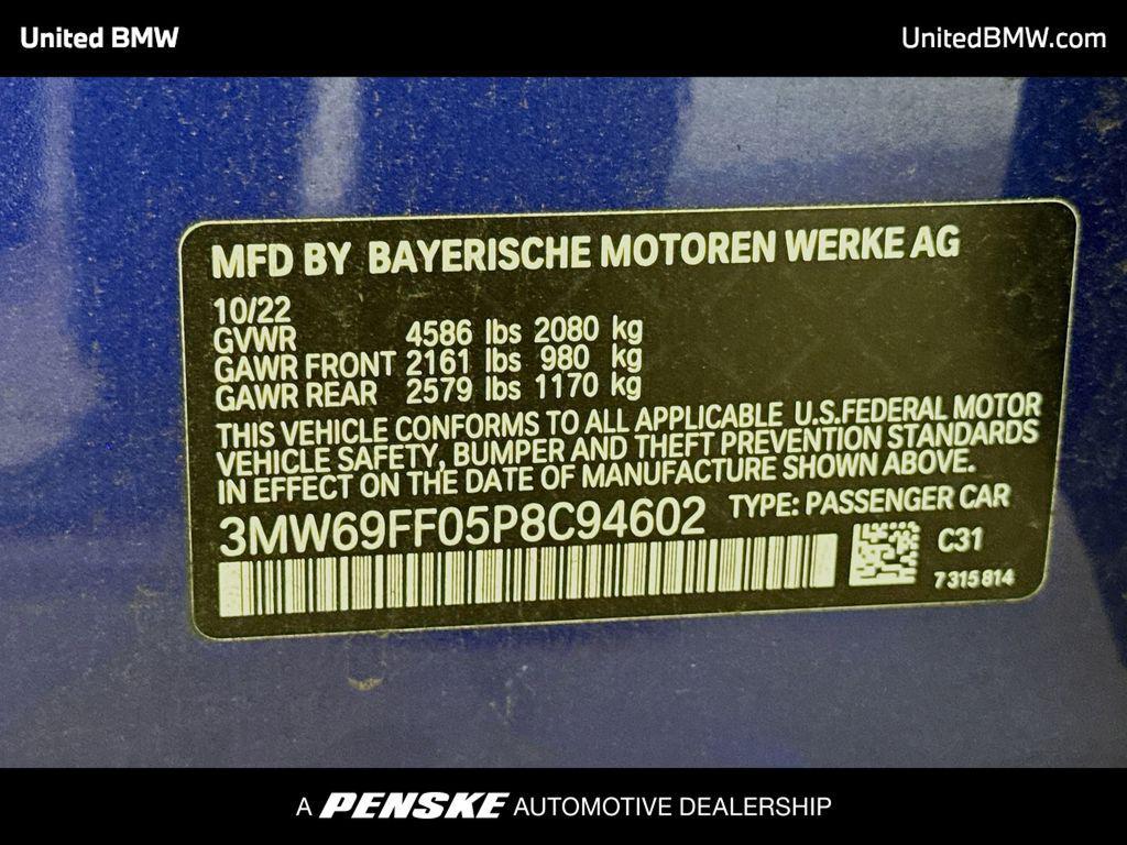 used 2023 BMW 330 car, priced at $35,960