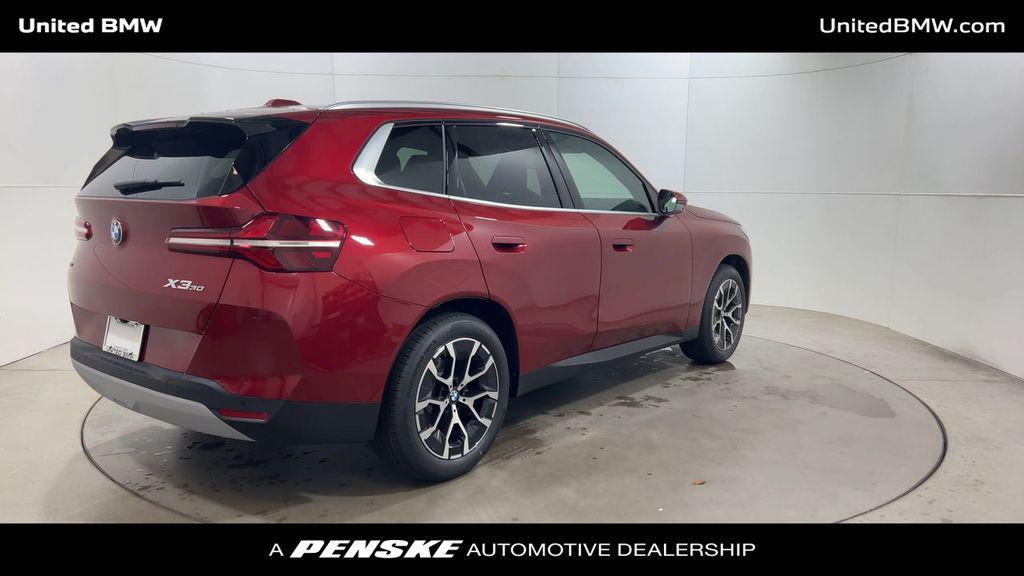 used 2025 BMW X3 car, priced at $54,996