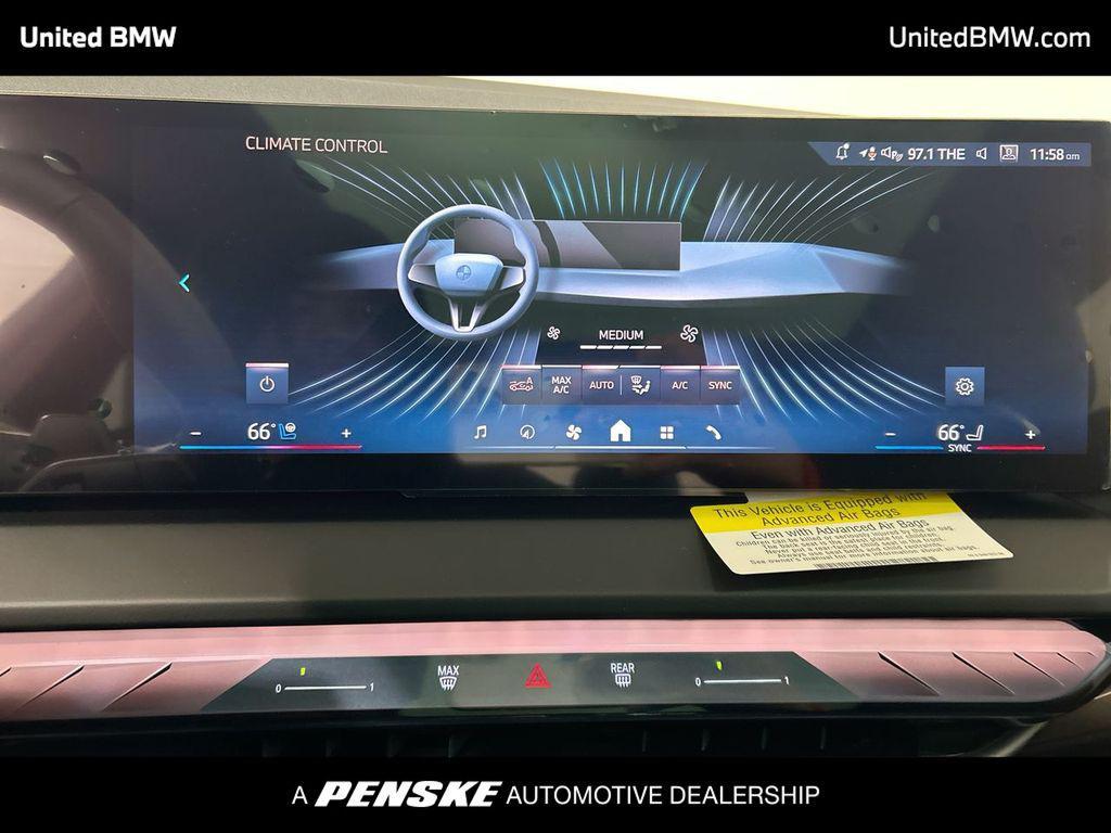 used 2025 BMW X3 car, priced at $54,996