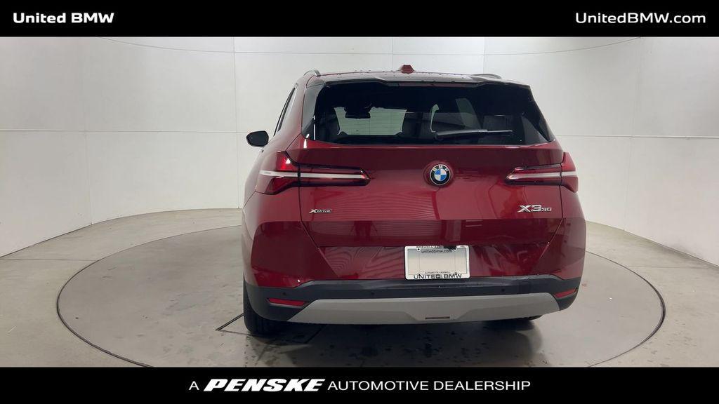 used 2025 BMW X3 car, priced at $54,996