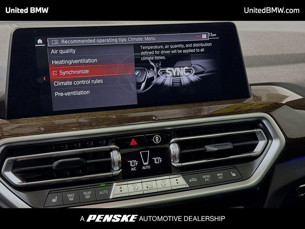 used 2023 BMW X3 car, priced at $36,393