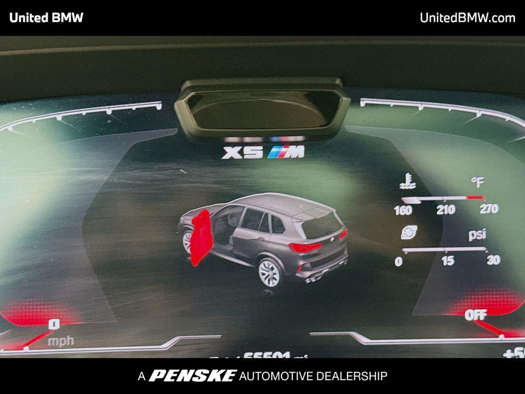 used 2020 BMW X5 M car, priced at $58,495