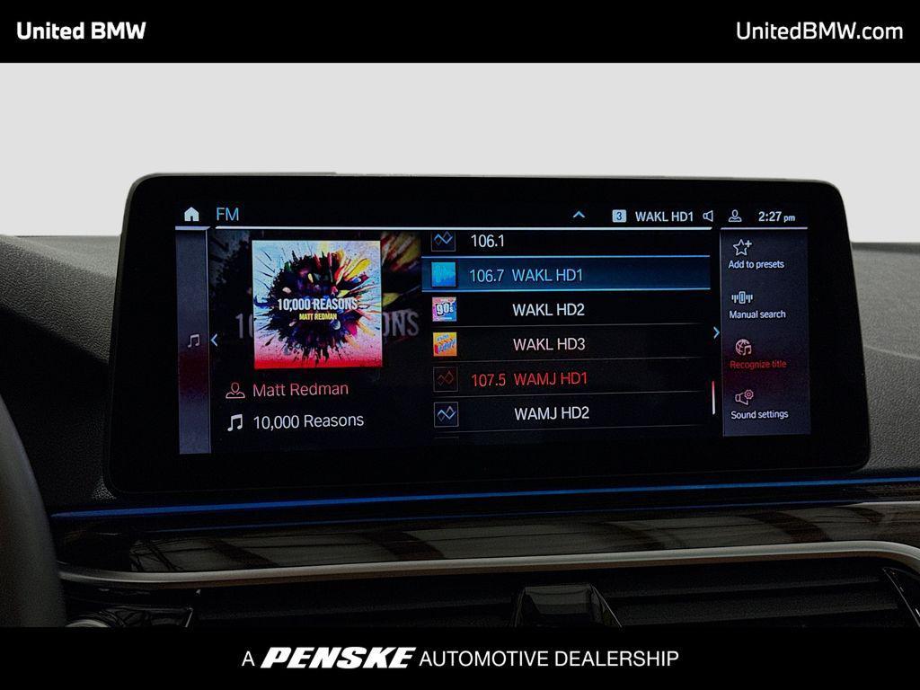 used 2023 BMW 530e car, priced at $32,960