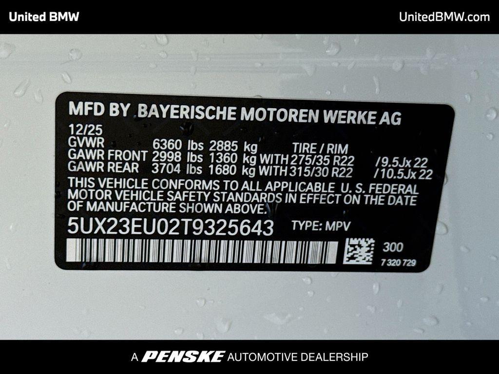 new 2026 BMW X5 car, priced at $80,925