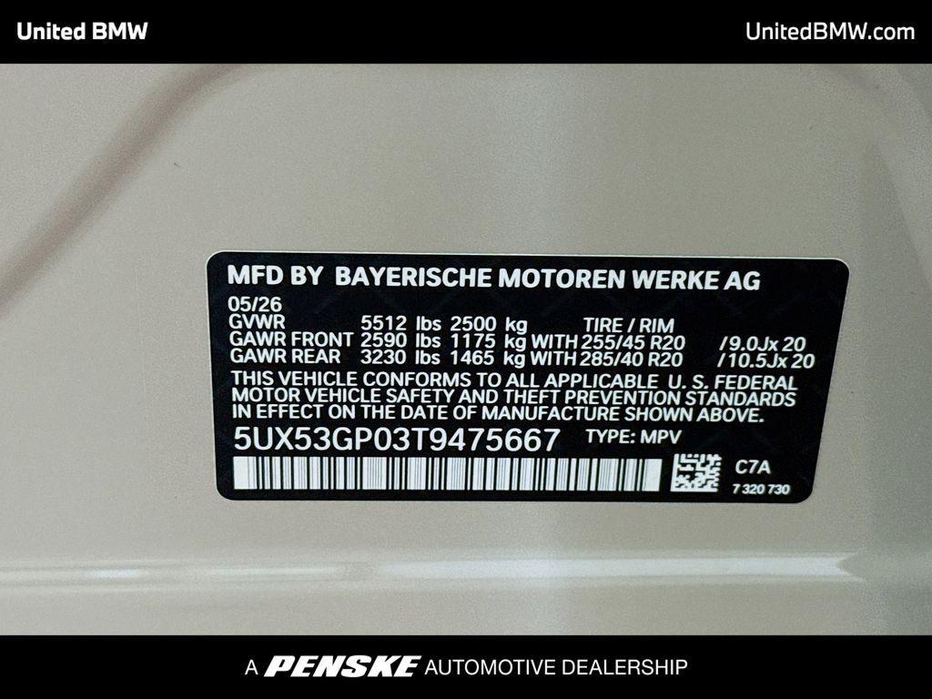 new 2026 BMW X3 car, priced at $63,248
