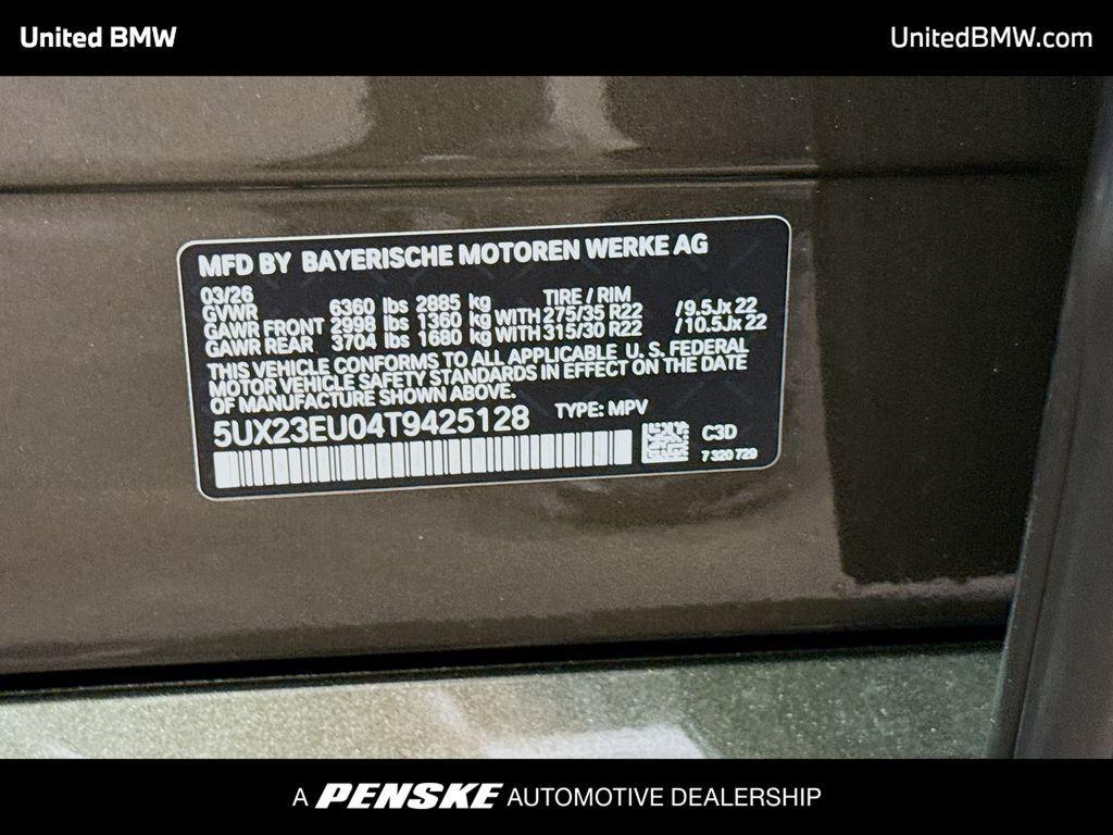 new 2026 BMW X5 car, priced at $89,298
