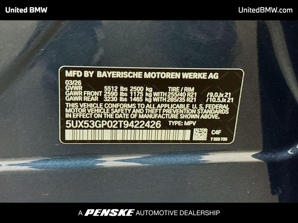 new 2026 BMW X3 car, priced at $62,558