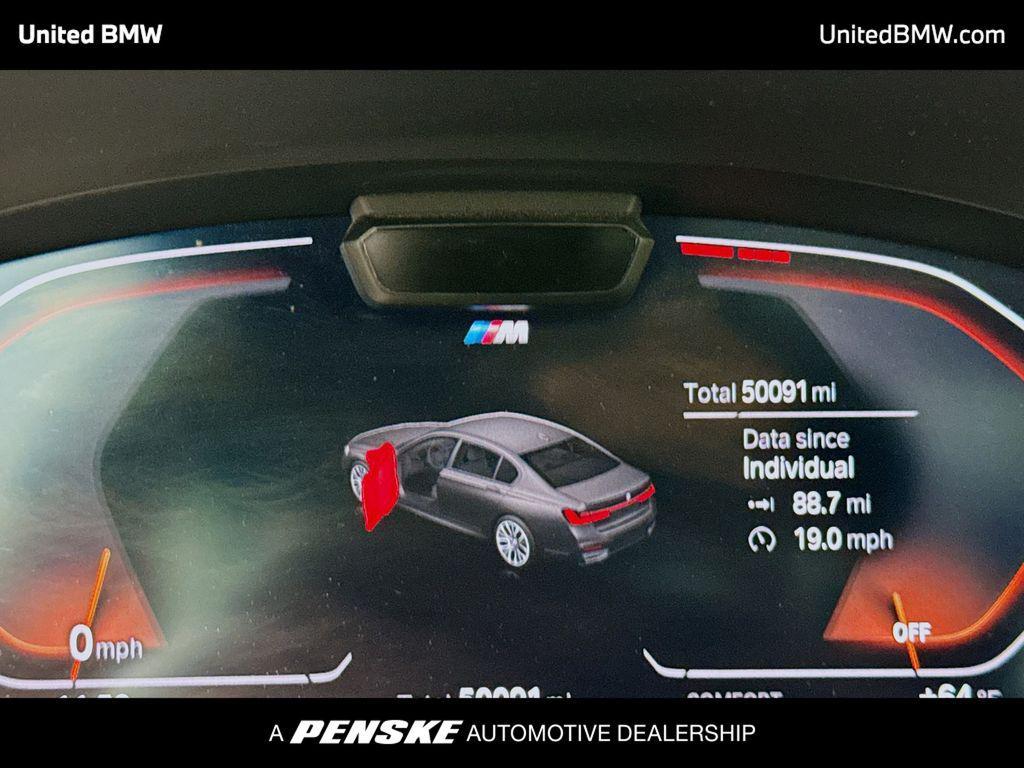 used 2021 BMW 740 car, priced at $36,995