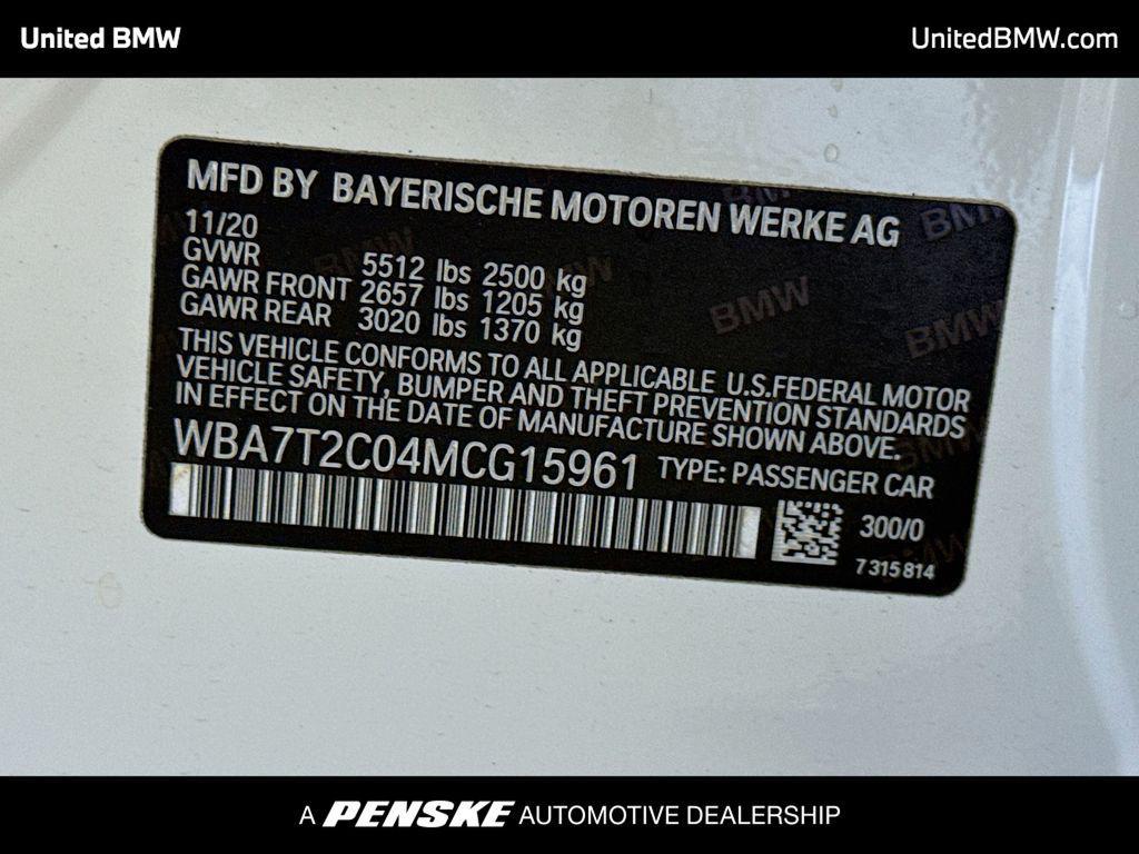 used 2021 BMW 740 car, priced at $36,995