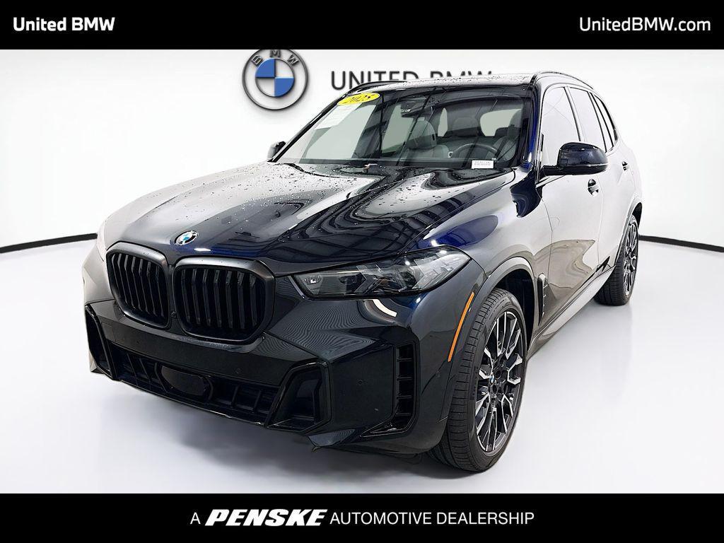 used 2025 BMW X5 car, priced at $64,995