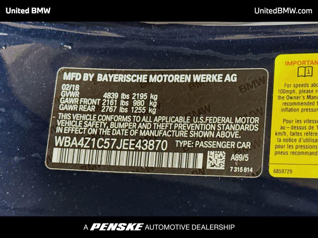 used 2018 BMW 430 car, priced at $19,495