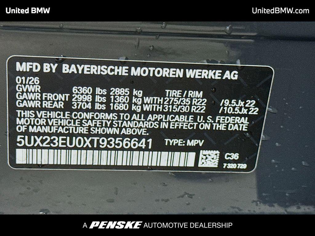 new 2026 BMW X5 car, priced at $89,843