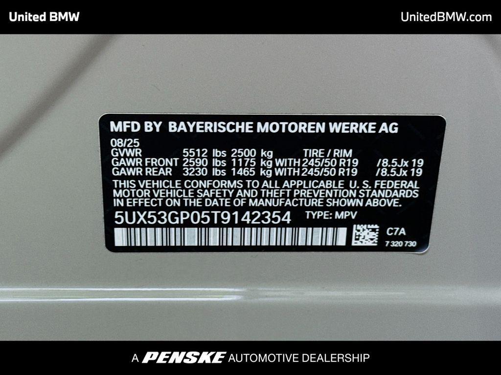 used 2026 BMW X3 car, priced at $49,893