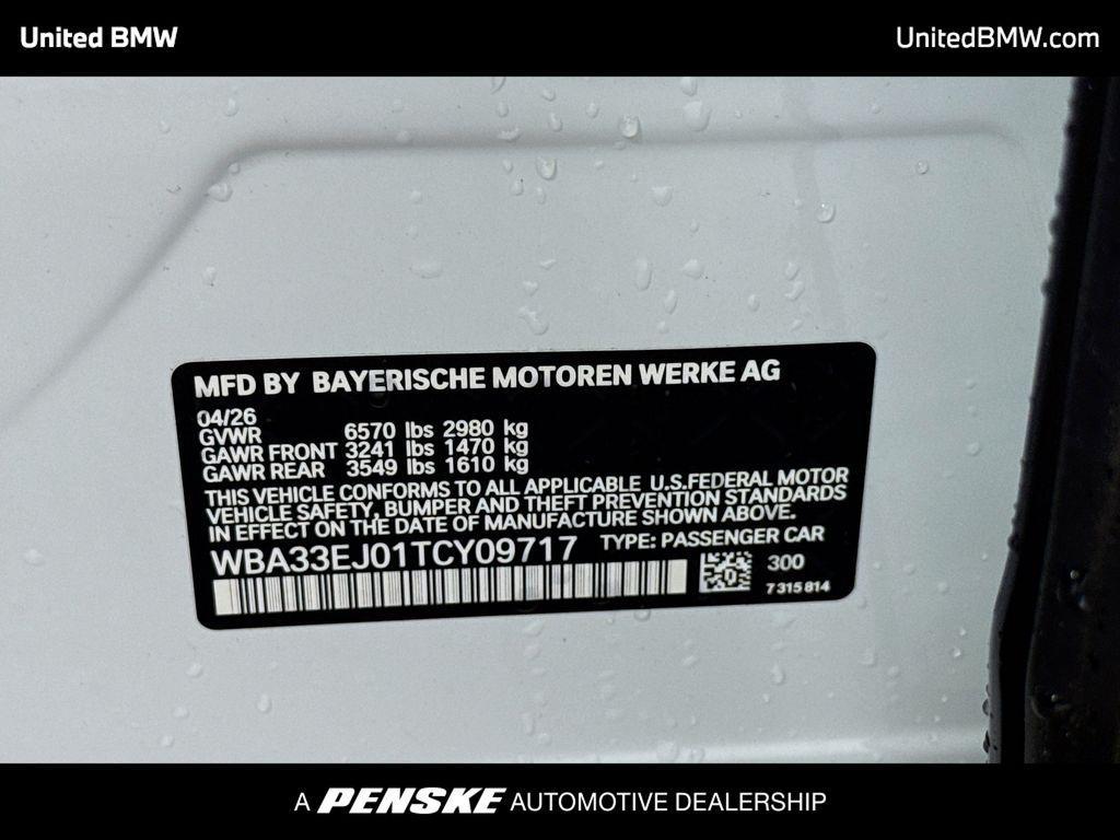 new 2026 BMW 760 car, priced at $136,188