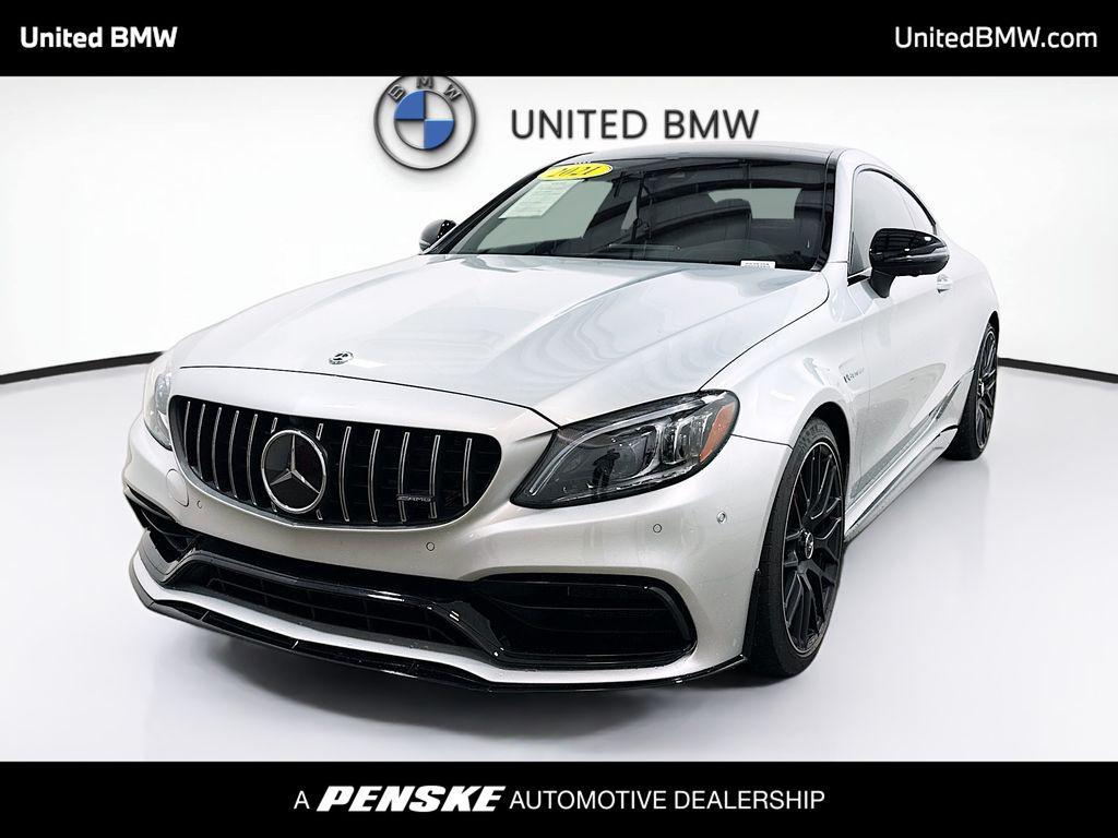 used 2021 Mercedes-Benz AMG C 63 car, priced at $66,995
