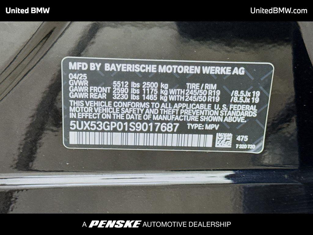 used 2025 BMW X3 car, priced at $45,893
