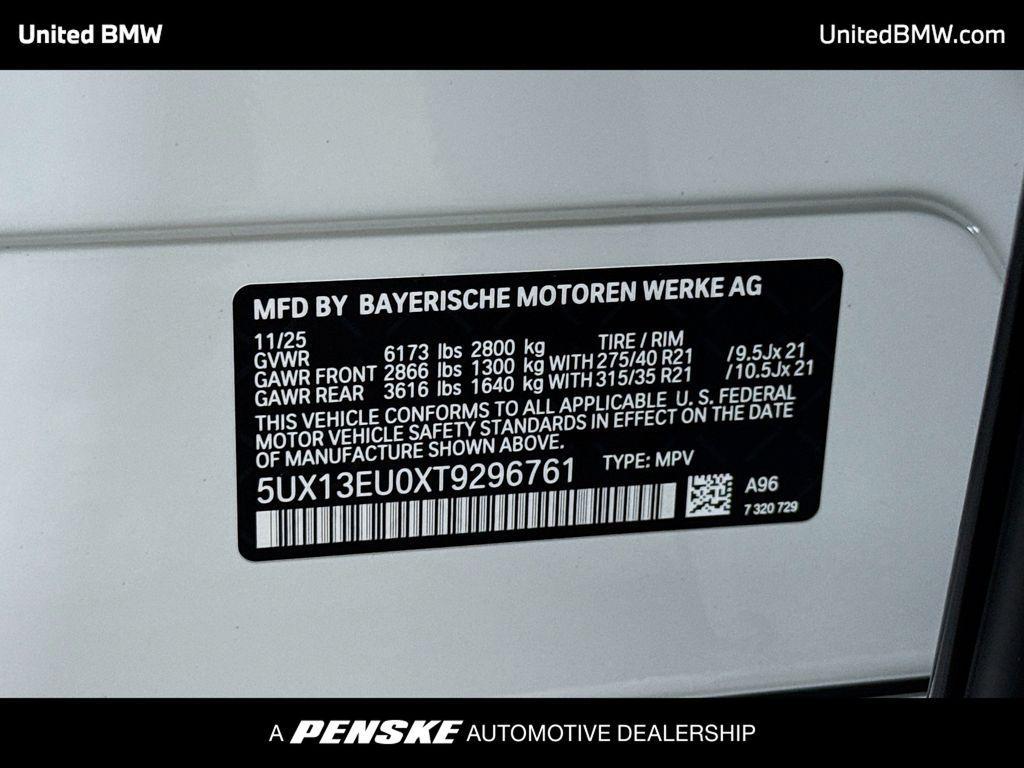 new 2026 BMW X5 car, priced at $79,925