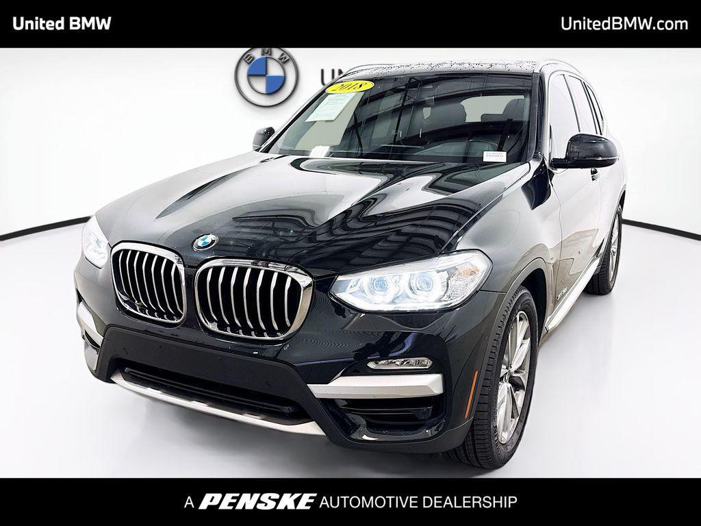used 2018 BMW X3 car, priced at $13,960