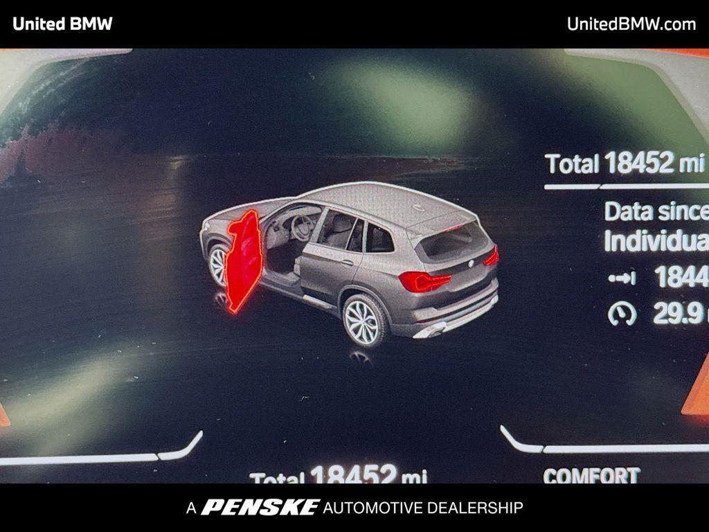 used 2024 BMW X3 car, priced at $38,495