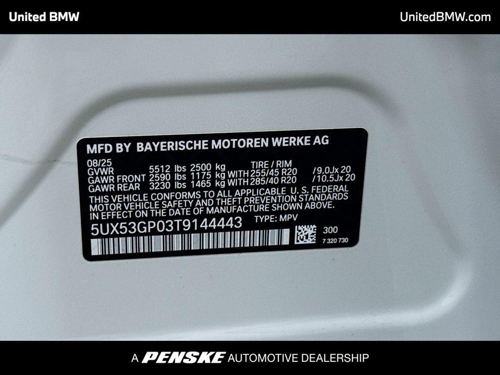 used 2026 BMW X3 car, priced at $55,894