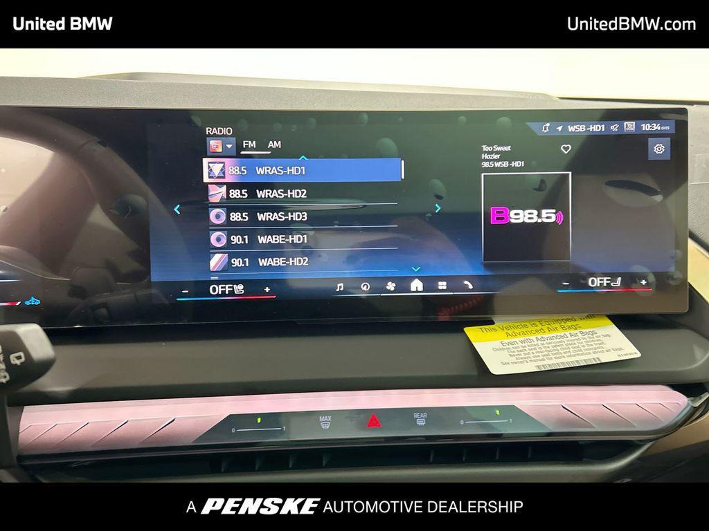 used 2025 BMW X3 car, priced at $46,996