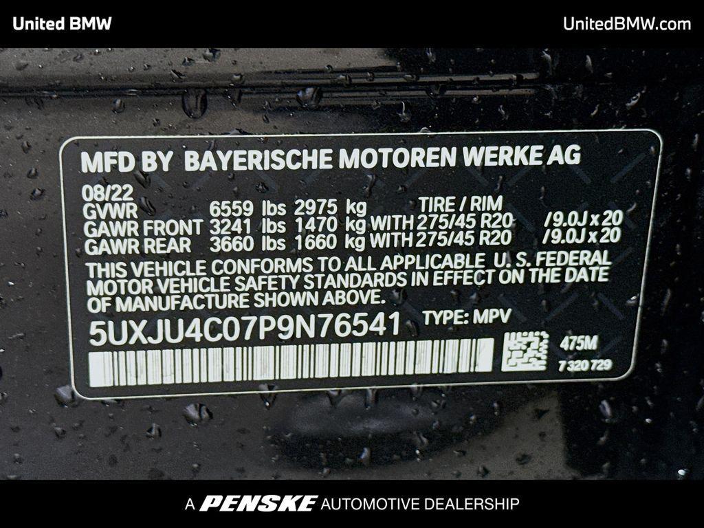 used 2023 BMW X5 car, priced at $55,495