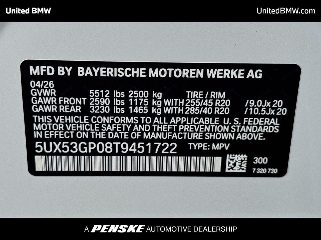 new 2026 BMW X3 car, priced at $55,898