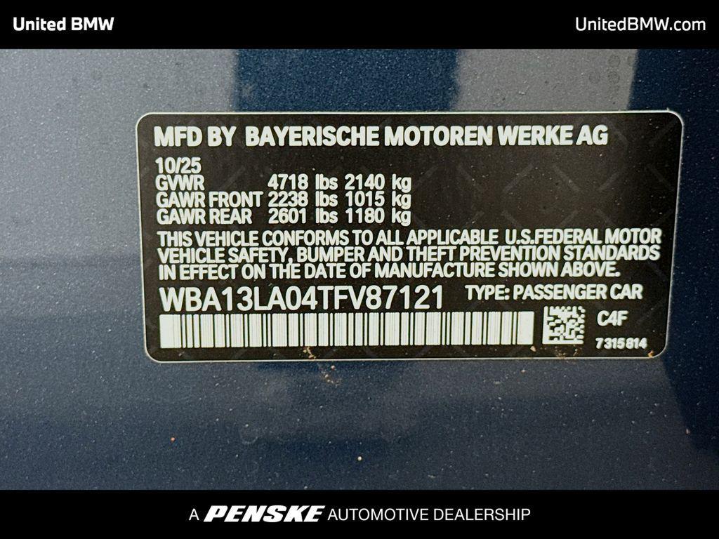 new 2026 BMW 330 car, priced at $52,175