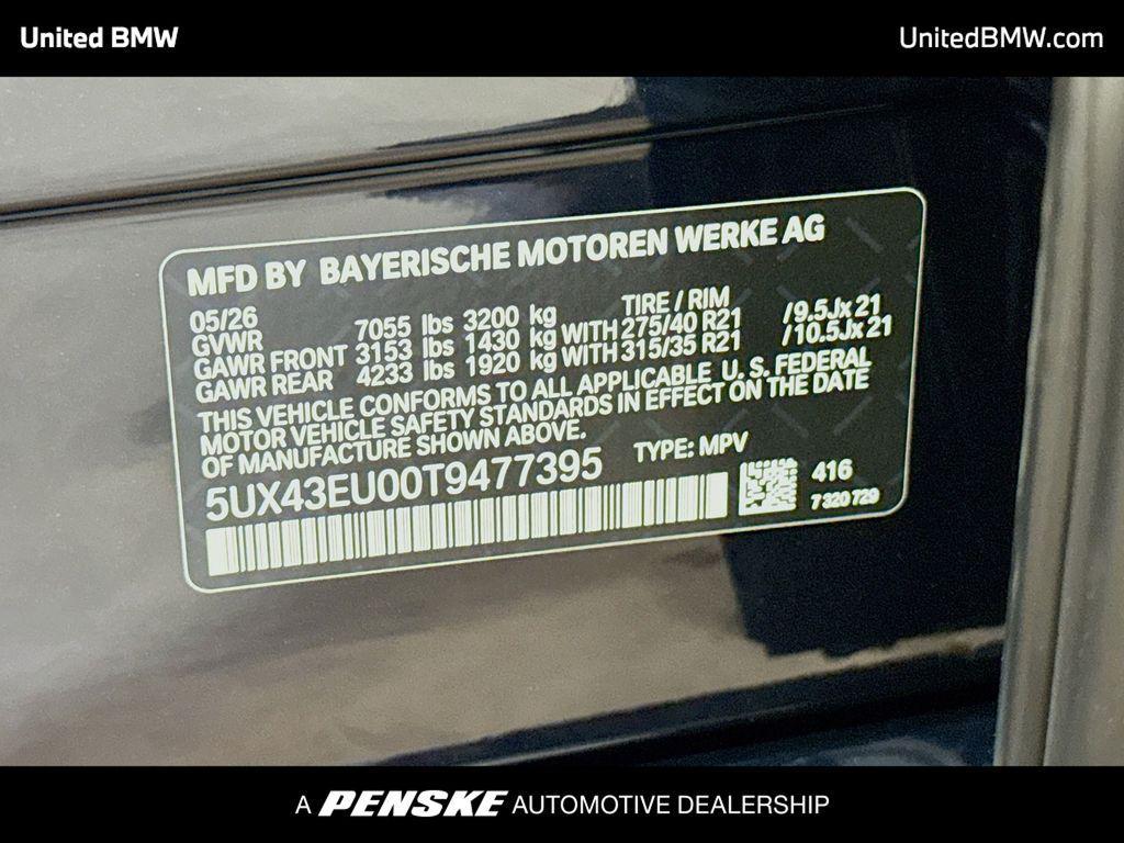 new 2026 BMW X5 PHEV car, priced at $86,848