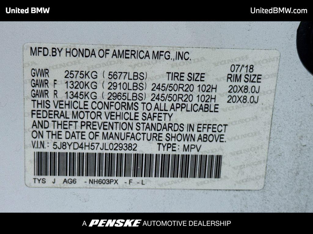 used 2018 Acura MDX car, priced at $18,460