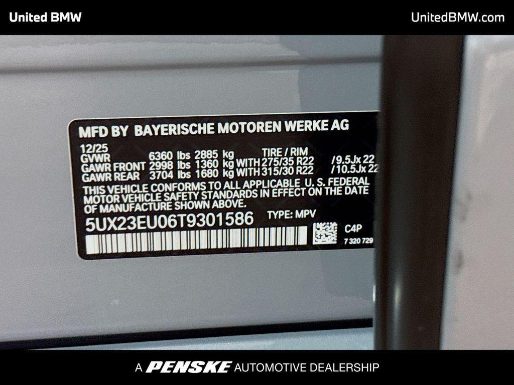 new 2026 BMW X5 car, priced at $83,525