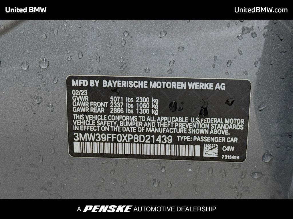 used 2023 BMW 330e car, priced at $36,893