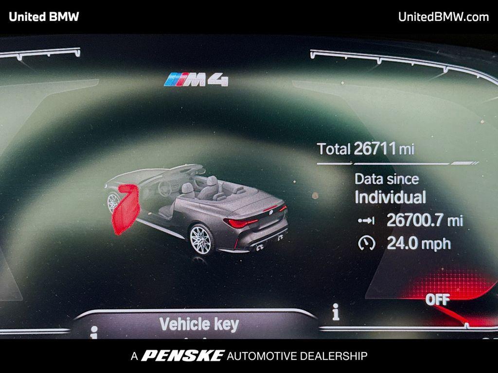 used 2023 BMW M4 car, priced at $63,960
