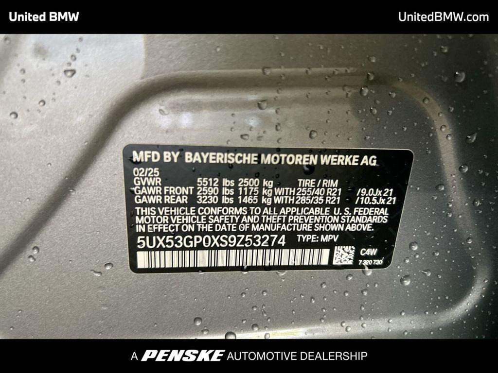 used 2025 BMW X3 car, priced at $54,996