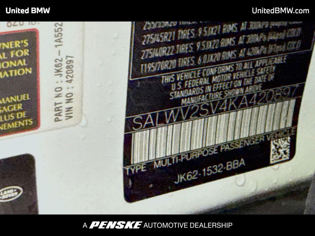 used 2019 Land Rover Range Rover Sport car, priced at $26,995