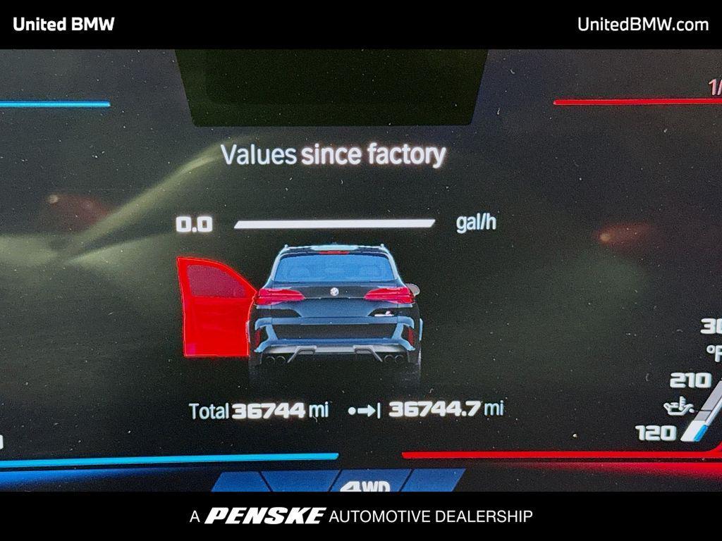 used 2024 BMW X5 M car, priced at $87,960