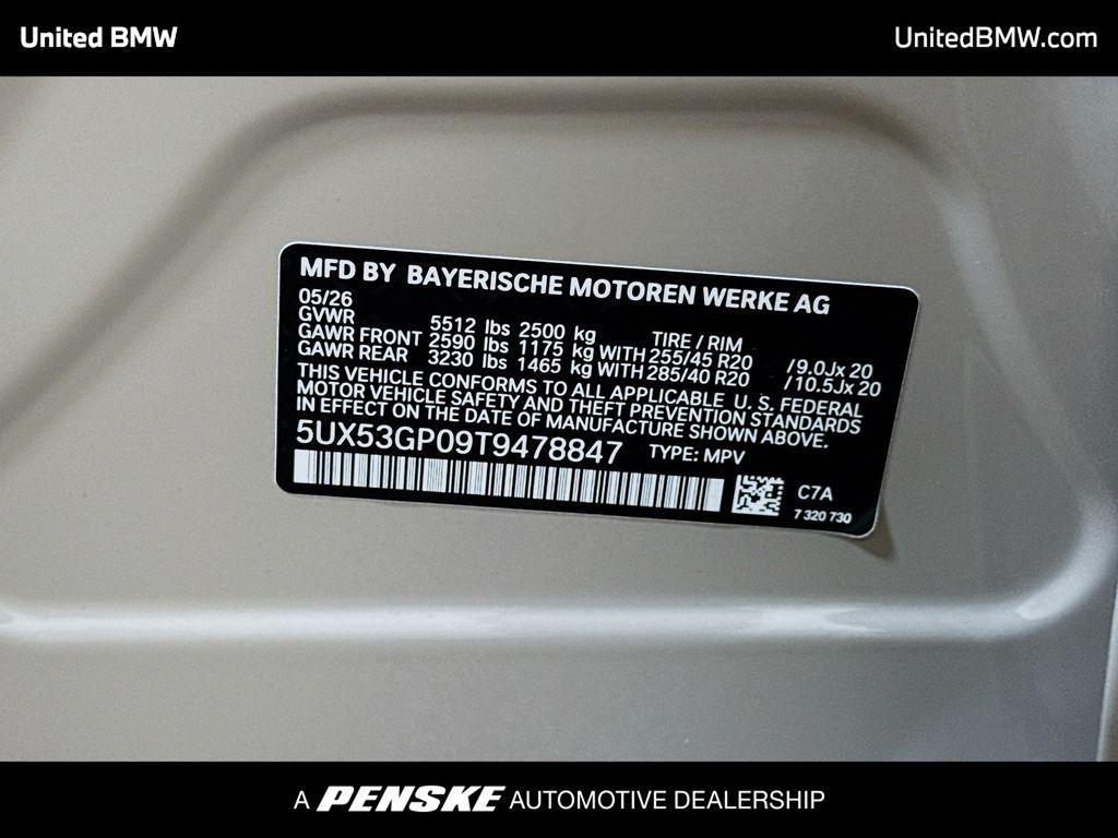 new 2026 BMW X3 car, priced at $60,078