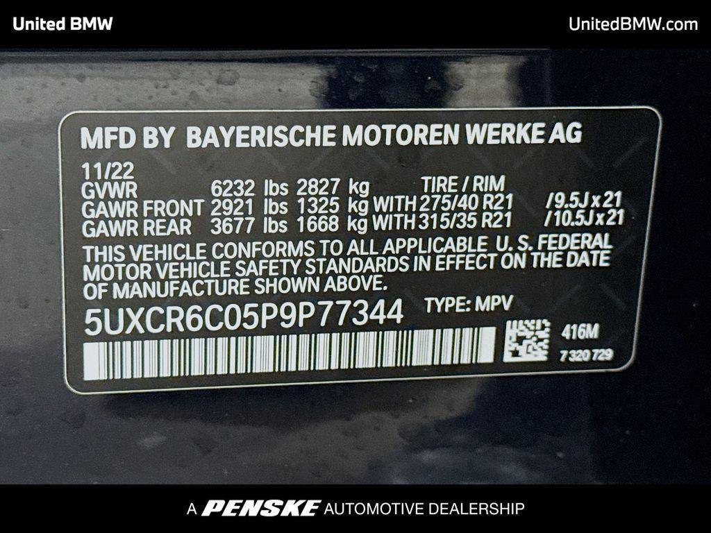 used 2023 BMW X5 car, priced at $42,960