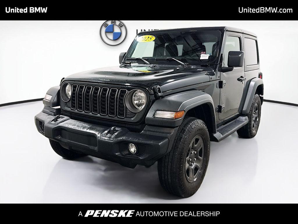 used 2025 Jeep Wrangler car, priced at $30,495