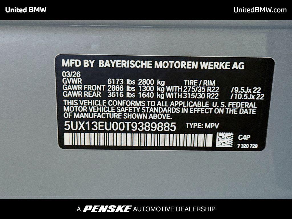 new 2026 BMW X5 car, priced at $81,398