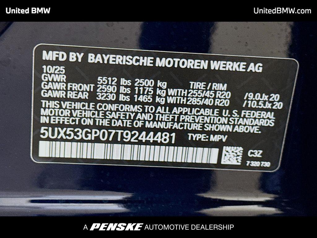 new 2026 BMW X3 car, priced at $61,335