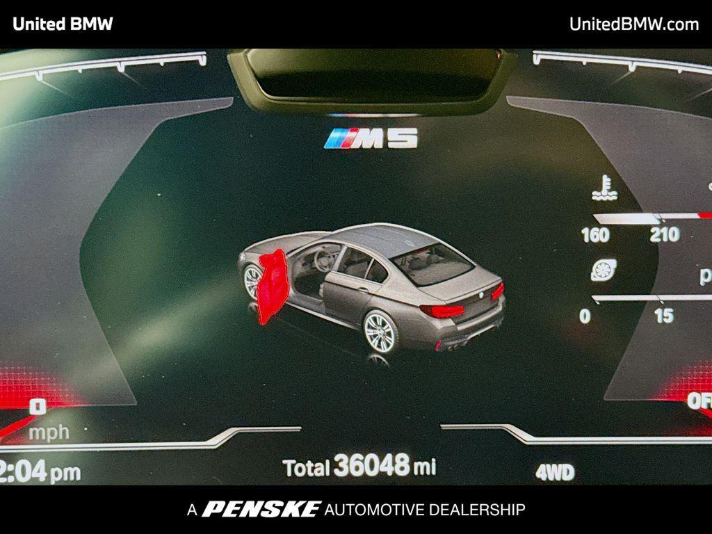 used 2022 BMW M5 car, priced at $74,960